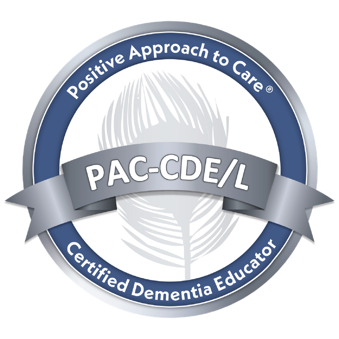 PAC-CDE/L — Positive Approach to Care Certified Dementia Educator